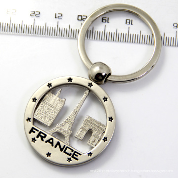 Promotion Custom Cheap New York City Building Plate Metal Keychain